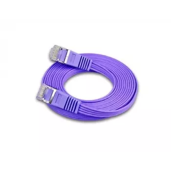 Cabo de patch slim Wirewin Triotronik Cat6 U/FTP, 10 m, violeta PKW-STP-SLIM-KAT6 10.0 VT