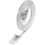 Cabo patch Ethernet Wirewin Triotronik PKW-SLIM-KAT6 1.5 WS Cat6 U/UTP Slim, ficha RJ-45 macho a macho, branco, 1,5 m