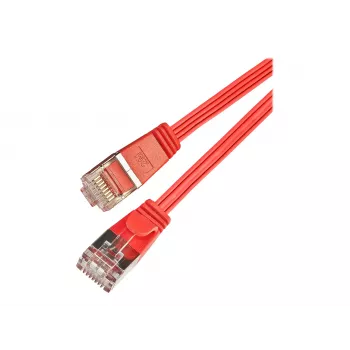 Cabo patch Ethernet Wirewin Triotronik PKW-STP-SLIM-KAT6 20,0 RT Cat6 U/FTP Slim, ficha RJ45 macho a macho, 20 m, preto