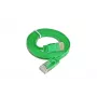 Cabo patch Ethernet Wirewin Cat.6 Slim U/UTP 15 m verde PKW-SLIM-KAT6 15.0 GN
