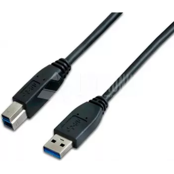 Cabo Wirewin USB 3.0 A-B 0,5 m preto USB 3.0 A-B MM 0,5 SW