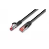Wirewin PKW-STP-K5E 0.25 SW Cat.5e F/UTP Cabo de rede, 0,25 m, preto