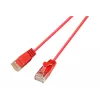 Cabo Wirewin SLIM UL6 2 RT - Cat.6 Slim-Light, U/UTP, 2,0 m, vermelho (PKW-LIGHT-K6 2.0 RT)