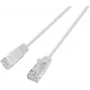 Cabo slim-light Wirewin SLIM UL6 3 WS - Cat.6, U/UTP, 3,0 m, branco (PKW-LIGHT-K6 3.0 WS)