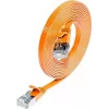 Cabo patch slim Wirewin SLIM S6 1,5 m laranja Cat.6 STP (PIMF) RJ45 PKW-STP-SLIM-KAT6 1.5 OR