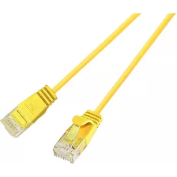 Cabo patch slim Wirewin PKW-LIGHT-K6 5.0 GE - Cat.6, U/UTP, 5 m, amarelo