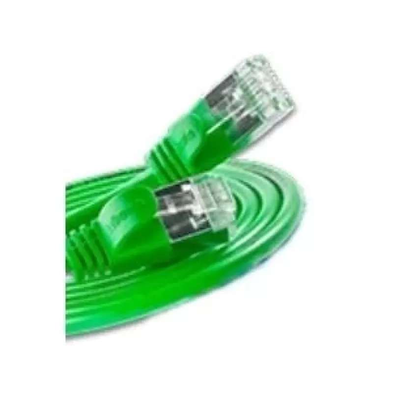 Cabo patch Wirewin Triotronik U/UTP Cat6 5m verde RJ45 PKW-LIGHT-K6 5.0 GN