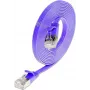 Cabo patch Ethernet slim Wirewin Triotronik Cat6 U/FTP, 2m, ficha RJ45 macho a macho, cobre, violeta PKW-STP-SLIM-KAT6 2.0 VT