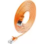 Cabo patch Wirewin Triotronik PKW-LIGHT-STP-K6 0,15 OR Cat6 F/FTP, ficha RJ-45 macho a macho, 0,15 m, laranja