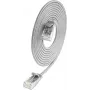 Cabo patch Ethernet slim Wirewin Cat6A U/UTP, 10G, cinzento, 7,5m SLIM-L-UU-K6A 7.5
