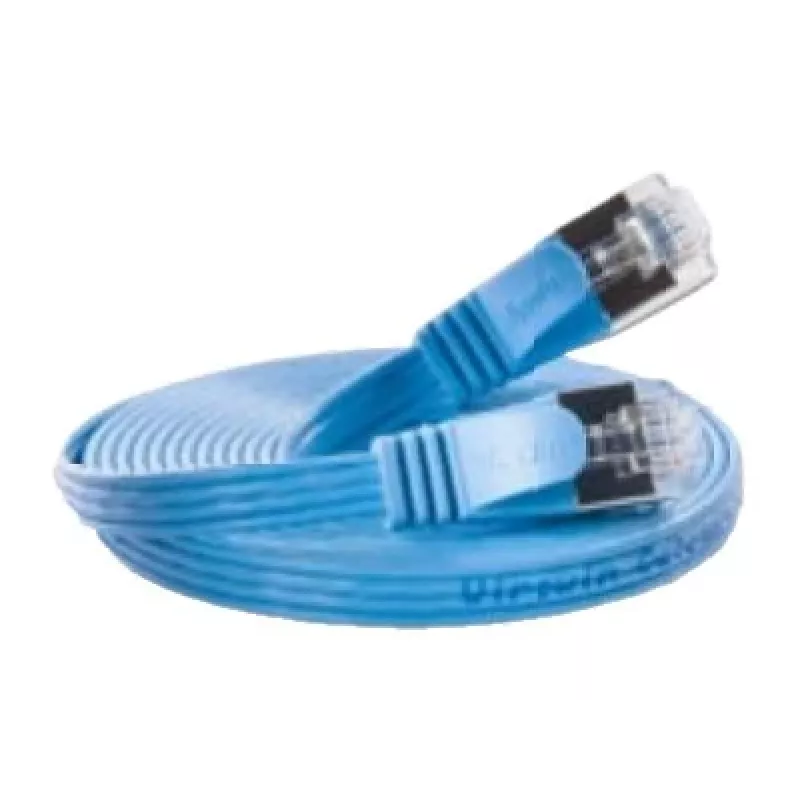 Wirewin Triotronik PKW-STP-SLIM-KAT6 25.0 VT Cat6 U/FTP Slim Cabo patch, RJ45 macho para macho, 10/100/1000Base-T, violeta
