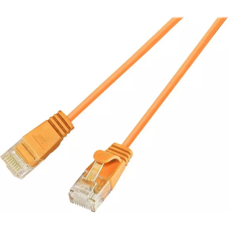 Cabo Patch Cat.6 SLIM-Light U/UTP Wirewin SLIM UL6 2 OR, 2,0 m, laranja (PKW-LIGHT-K6 2.0 OR)
