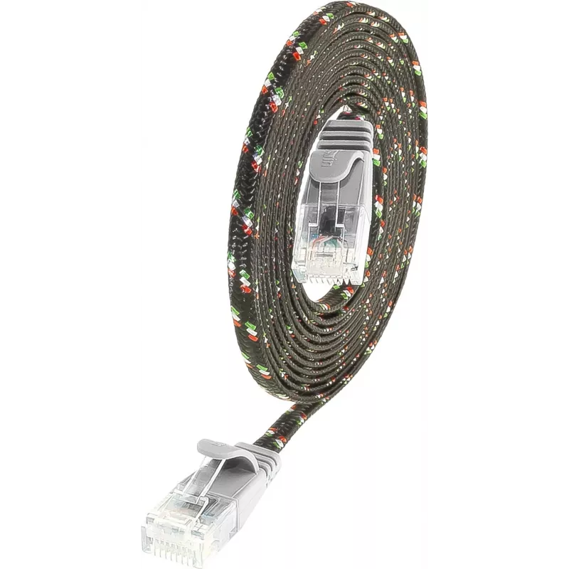 Cabo Patch Cat.6 SLIM-Tough U/UTP Wirewin, 0,25 m, cinzento (PKW-TOUGH-K6 0.25)