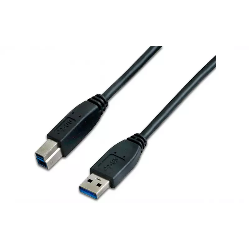 Cabo USB 3.0 A-B Wirewin, 5 m, preto (USB 3.0 A-B MM 5.0 SW)