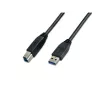 Cabo USB 3.0 A-B Wirewin, 5 m, preto (USB 3.0 A-B MM 5.0 SW)