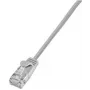 Cabo Patch blindado Cat6 Wirewin Triotronik PKW-LIGHT-STP-K6 1.5, ficha RJ-45 macho a macho, 1,5 m, preto