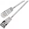Cabo Patch blindado Cat6 Wirewin Triotronik PKW-LIGHT-STP-K6 1.5, ficha RJ-45 macho a macho, 1,5 m, preto