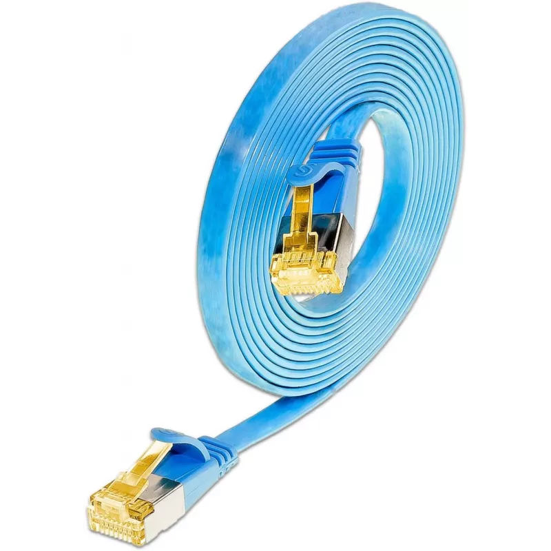 Cabo de rede Wirewin Cat 6a U/FTP Slim, 1,5 m, azul PKW-LIGHT-STP-K6A 1.5 BL