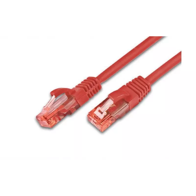 Cabo de rede Wirewin PKW-UTP-KAT6 15,0 RT Cat6 U/UTP, 15 m, vermelho