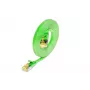 Cabo de rede Wirewin Cat6a U/FTP Slim Ethernet, RJ45, verde, 5 m PKW-STP-SLIM-K6A 5.0 GN