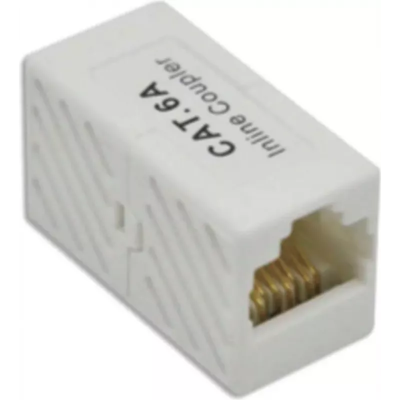 Tomada Keystone Wirewin WKUP KAT6A UTP RJ45, branco