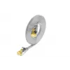 Cabo de rede Wirewin Cat6a U/FTP Slim Ethernet 0,1 m cinzento PKW-STP-SLIM-K6A 0.1