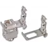 Adaptador Wirewin para calha DIN para montagem de tomadas Keystone, sistema Keystone metálico (WKS DIN RAIL HOLDER 1)