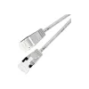 Wirewin PKW-LIGHT-STP-K6A 1.5 Cat 6a U/FTP Slim Round Cabo patch, PoE, 1,5 m, cinzento