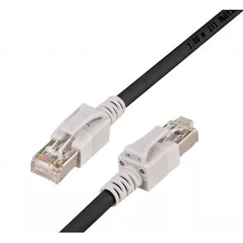 Cabo de rede Wirewin PKW-OUT-K5E 0,3, preto, 0,3 m, Cat5e, U/FTP (STP), RJ45