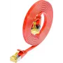 Cabo de rede Wirewin Cat6a U/FTP Slim Ethernet, 0,1 m, vermelho PKW-STP-SLIM-K6A 0.1 RT