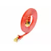 Cabo de rede Wirewin Cat6a U/FTP Slim Ethernet, 0,1 m, vermelho PKW-STP-SLIM-K6A 0.1 RT