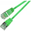 Cabo de rede Wirewin SLIM SL6 7,5 m Cat.6 U/FTP Slim Ethernet, verde PKW-LIGHT-STP-K6 7.5 GN