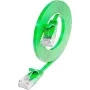 Cabo de rede Wirewin Cat.6 Slim U/UTP 0,1 m verde PKW-SLIM-KAT6 0.1 GN