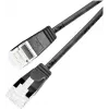 Cabo de rede Wirewin Cat 6a U/FTP Slim Ethernet, RJ45, 1 m, preto PKW-LIGHT-STP-K6A 1.0 SW