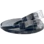 Cabo de rede Wirewin Cat.6 SLIM, U/UTP, 0,15 m, preto PKW-SLIM-KAT6 0.15 SW