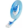 Cabo de rede Wirewin Triotronik Cat6 U/FTP 0,5 m azul PKW-SLIM-KAT6 0.5 BL