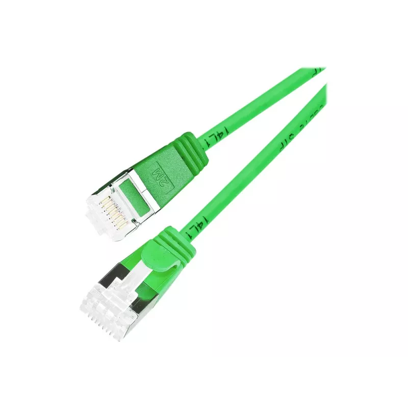 Cabo de rede Wirewin Cat 6a U/FTP Slim Ethernet, 7 m, verde PKW-LIGHT-STP-K6A 7.0 GN