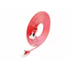 Wirewin Cabo Patch Light Redondo U/FTP Cat 6a Vermelho 1,5m Fino Flexível PoE (PKW-LIGHT-STP-K6A 1.5 RT)