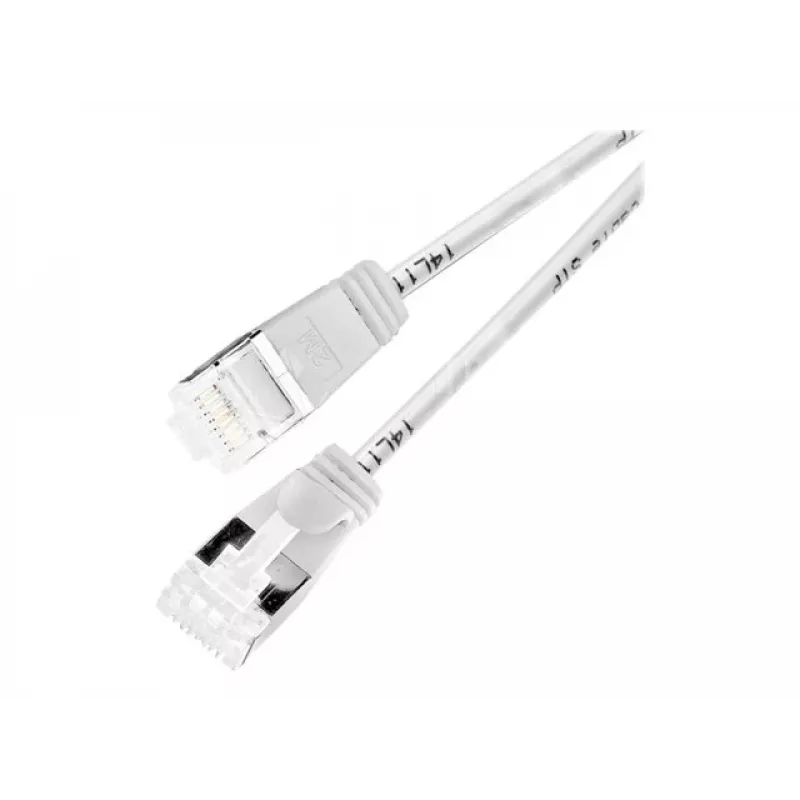 Wirewin Cat6a Cabo Patch Ethernet Slim U/FTP, 3m, Branco PKW-LIGHT-STP-K6A 3.0 WS