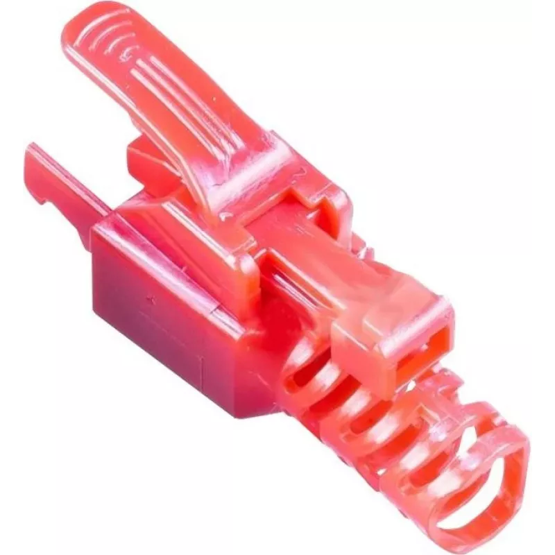 Wirewin MOD SL KAT6A STP 10 RT Ficha RJ-45, Cat.6A, STP, sem ferramentas, Vermelho, pack de 10