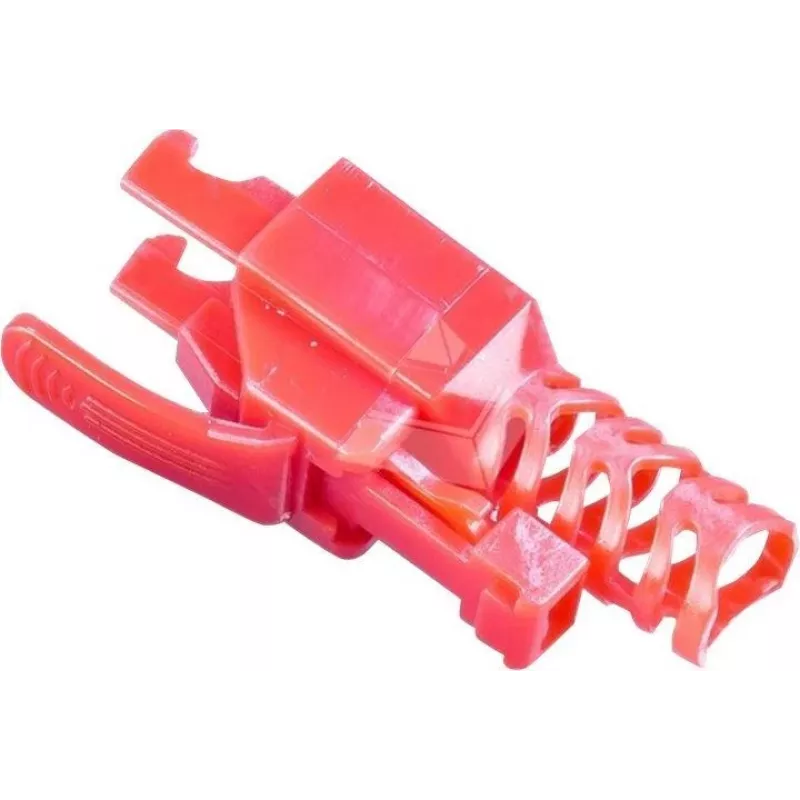 Wirewin MOD SL KAT6A STP 10 RT Ficha RJ-45, Cat.6A, STP, sem ferramentas, Vermelho, pack de 10