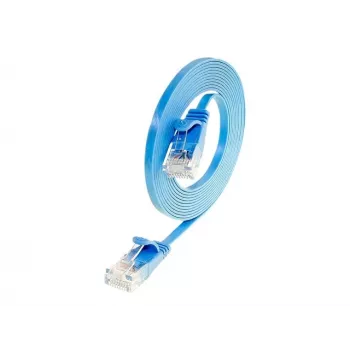 Wirewin SLIM U6 25 BL - Cabo Patch Slim Cat.6, U/UTP, 25 m, Azul (PKW-SLIM-KAT6 25.0 BL)