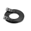 Wirewin Triotronik PKW-STP-SLIM-KAT6 0.1 SW Cabo Patch Slim Cat6 U/FTP, Ficha RJ45 macho para Ficha RJ45 macho, 0,1m, Preto