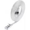 Wirewin Triotronik PKW-STP-SLIM-KAT6 0,1 WS - Cabo Patch Ethernet Slim Cat6 U/FTP, 0,1 m, Branco