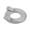 Wirewin Triotronik 0,15m Cabo Patch Ethernet Slim Cat6 U/FTP, Ficha RJ45 macho para macho, Cinzento PKW-STP-SLIM-KAT6 0.15