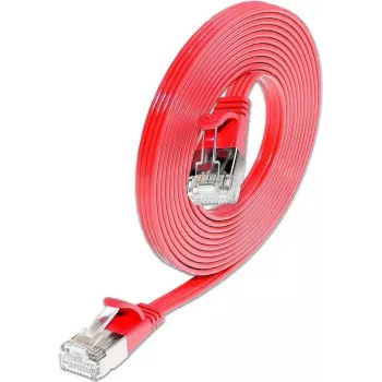 Wirewin Triotronik 0,15m Cabo Patch Ethernet Slim Cat6 U/FTP, Vermelho PKW-STP-SLIM-KAT6 0.15 RT