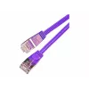 Wirewin SLIM S6 025 VT - Cabo Patch SLIM Cat.6, STP(PIMF), 0,25 m, Violeta PKW-STP-SLIM-KAT6 0.25 VT