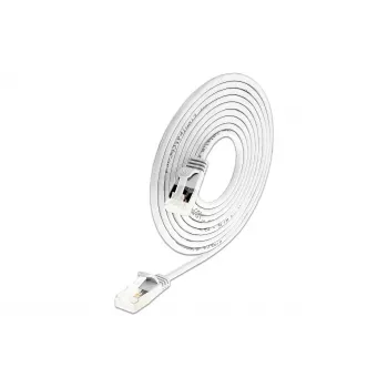 Cabo de rede Ethernet Patch Slim Cat.6A U/FTP Wirewin SLIM-LS-K6A 2.0 WT 60, 2 m, branco, pack de 60