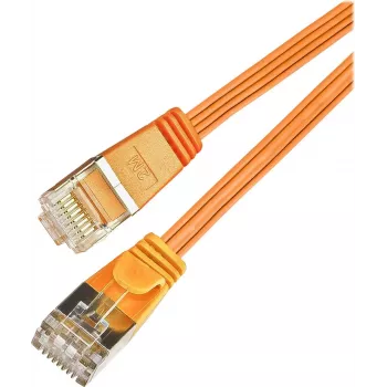 Cabo Patch SLIM S6 7.5 OR Wirewin - Cat.6 SLIM, STP(PIMF), 7,5 m, laranja (PKW-STP-SLIM-KAT6 7.5 OR)