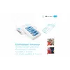 Cabo de rede Ethernet Patch Slim Cat6A U/FTP Wirewin SLIM-LS-K6A 1.0 90, 1 m, cinzento, pack de 90